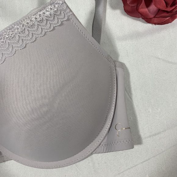 Jessica Simpson ~ 2 QTY Women's Full Figure Bra Underwire ~ 36C - Soft Tshirt - Picture 5 of 14